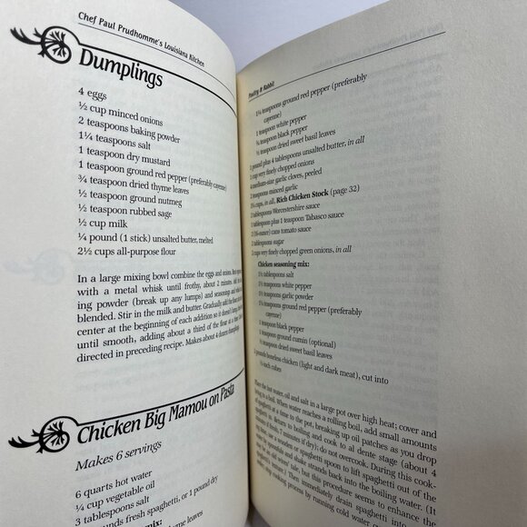 Chef Paul Prudhomme Louisiana Kitchen Cookbook 1984 - Picture 4 of 8